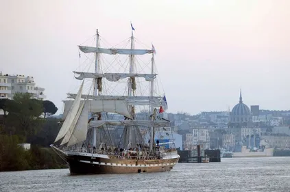 Le Belem de retour à Nantes ! 