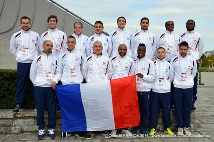 Foot : l'équipe de France Cécifoot en stage à Nantes !