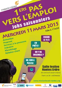 Nantes : 1ers pas vers l'emploi, le forum des jobs saisonniers ce...