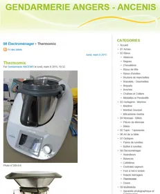 La compagnie de gendarmerie d'Ancenis met en ligne un blog pour...