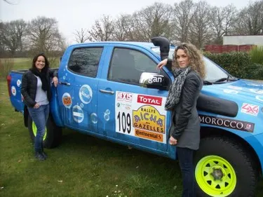 Sandrine et Aurélie s'élancent sur le Rallye Aïcha des Gazelles !