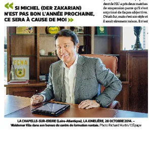 Avant FC Nantes-Marseille, le président Kita s'exprime dans...