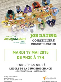 Emploi : Amaguiz recrute 70 commerciaux pour son site à Orvault !