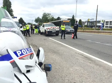 Vaste opération de contrôles routiers cet après-midi à Nantes