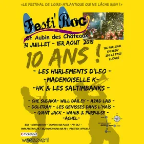 Saint-Aubin-des-Châteaux : le Festi'Roc annulé !
