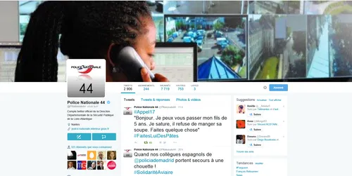 La police nantaise fait le buzz sur Twitter !