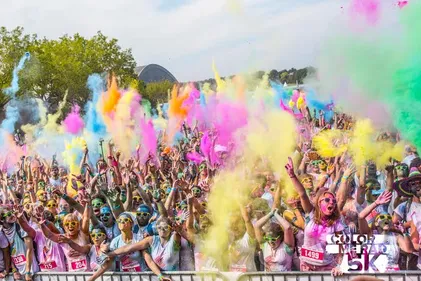 Nantes : la course 100% colorée Color Me Rad revient ce dimanche !