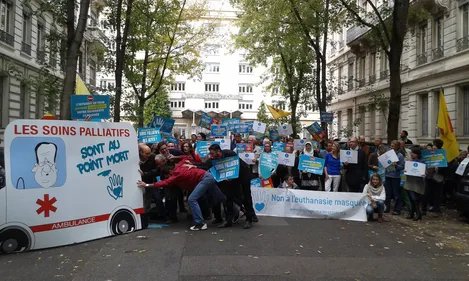 Rassemblement sur la fin de vie samedi à Nantes