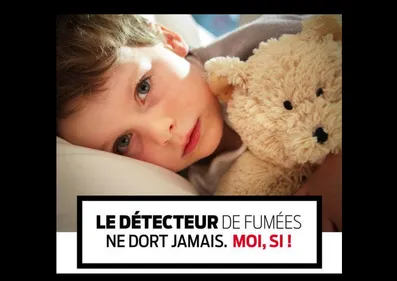 Nantes : il entend le détecteur de fumée se mettre en route chez...