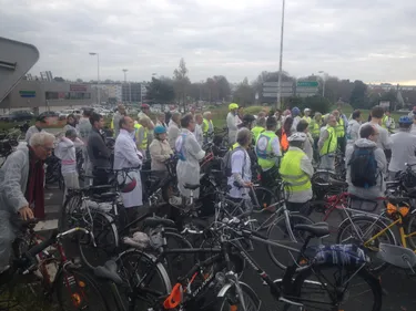 Près de 130 cyclistes ont défilé ce samedi à Nantes
