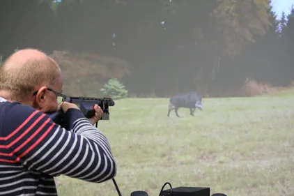 Reportage : un simulateur de tir à Joué-sur-Erdre !