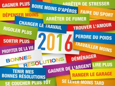 Quelles sont vos bonnes résolutions pour 2016 ?