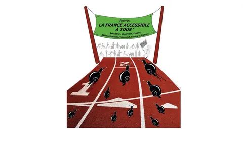 L'Association des Paralysés de France manifeste à Nantes le...