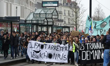 Projet de loi travail : le suivi des manifs en direct