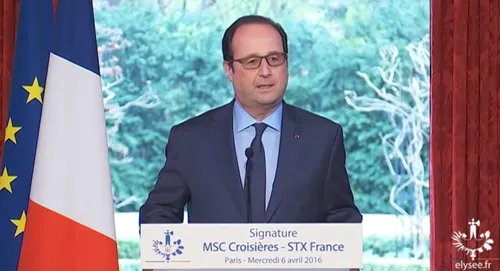F. Hollande : "Saint-Nazaire sait relever les défis !"