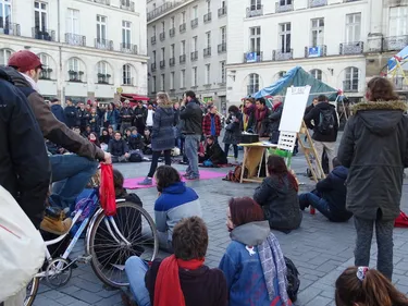Nuit debout à Nantes : polémique autour d'un "jeu" au Carrefour Market