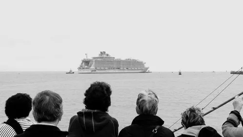 Harmony of the Seas : photos et témoignages à Saint-Nazaire