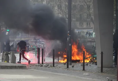 Manif : un record d'interpellations à Nantes
