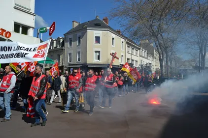 Saint-Nazaire : les photos de la manifestation contre la loi travail