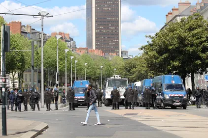 Nantes : encore des incidents ce mardi après-midi lors de la...
