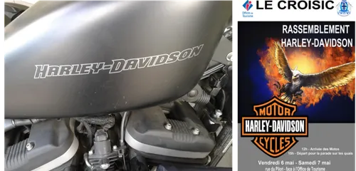 Les amoureux de Harley Davidson se retrouvent au Croisic