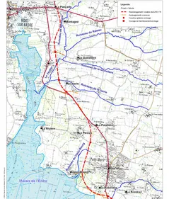 Le réaménagement de la RD178, entre Carquefou et Nort-sur-Erdre,...