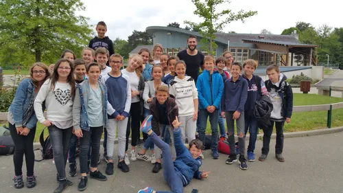 HBC Nantes : Jordan Camarero répond aux collégiens de Treillières