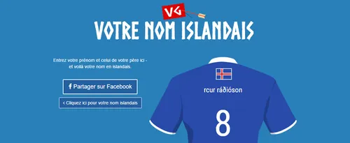 Insolite : découvrez votre nom islandais !