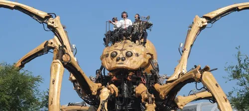Une étrange créature géante à Nantes ce vendredi !