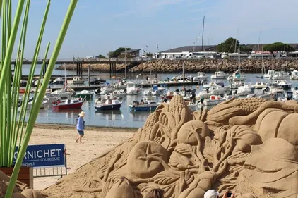 Découvrez des sculptures sur sable ce weekend à Pornichet