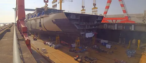 La construction du MSC Meraviglia en vidéo