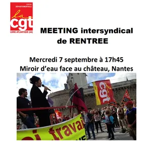 Les principaux syndicats réunis ce mercredi à Nantes