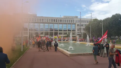 Mobilisation anti-loi travail à Saint-Nazaire