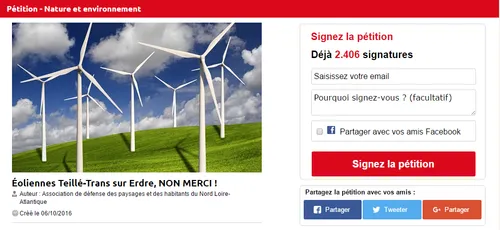 Trop d'éoliennes en Loire-Atlantique ? Des habitants lancent une...