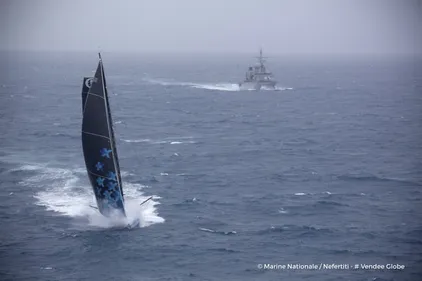 Vendée Globe : Alex Thomson et Armel le Cléac'h photographiés par...