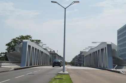 De nouvelles constructions à l'entrée de Saint-Nazaire