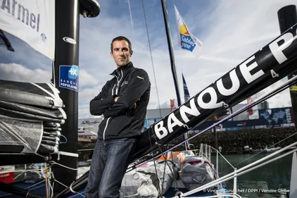 Armel Le Cléac'h en passe de remporter son premier Vendée Globe