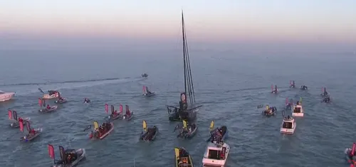 Vendée Globe : Alex Thomson est arrivé aux Sables d'Olonne, 16...