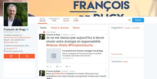 Sur Twitter, François de Rugy pris à son propre piège
