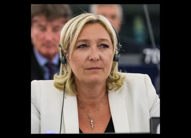 Marine Le Pen en meeting à Nantes le 26 février