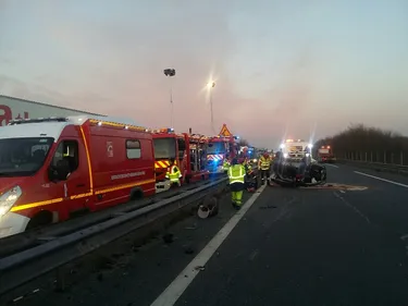 Carambolage sur l'A83 : 5 blessés dont un grave