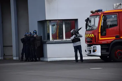 Exercice "tuerie de masse" lundi à Saint-Herblain