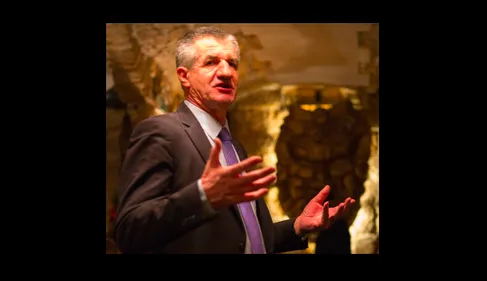 Le candidat Jean Lassalle en visite dans le Pays de Retz