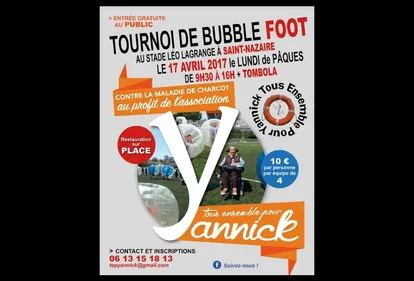 A Saint-Nazaire, du Bubble-Foot pour combattre la maladie de Charcot