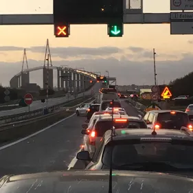 Pont de Saint-Nazaire : une voie sera fermée 45 minutes le 26 mai