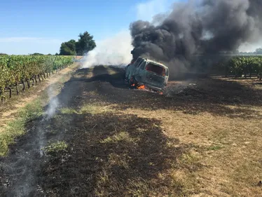 Trois gendarmes sauvent un octogénaire des flammes