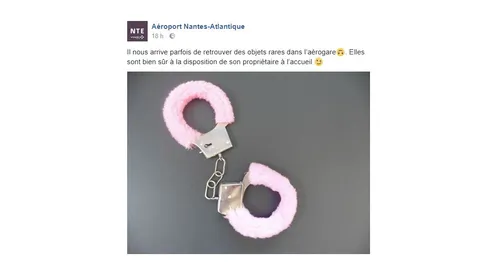 A l'aéroport de Nantes, on trouve des objets apparemment insolites...