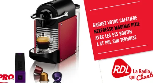 GAGNEZ VOTRE CAFETIÈRE NESPRESSO MAGIMIX PIXIE