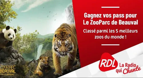 GAGNEZ VOS PASS POUR LE ZOOPARC DE BEAUVAL