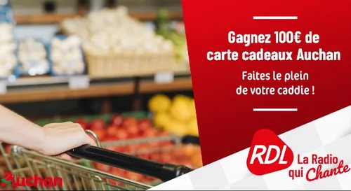 GAGNEZ VOTRE CARTE CADEAUX AUCHAN